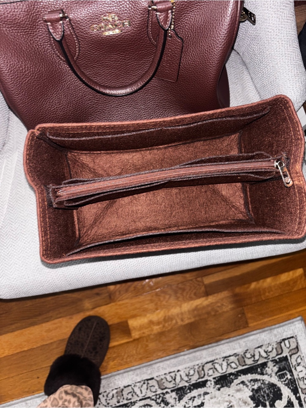 Coach Large Maple Rowan - Picture 10 of 12